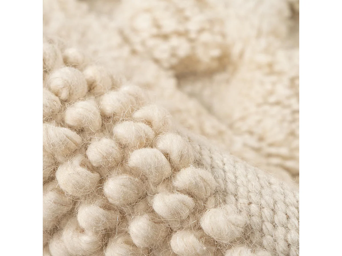 Tapis Bohème Fait à la Main "Bohist" Naturel 160 x 230 cm