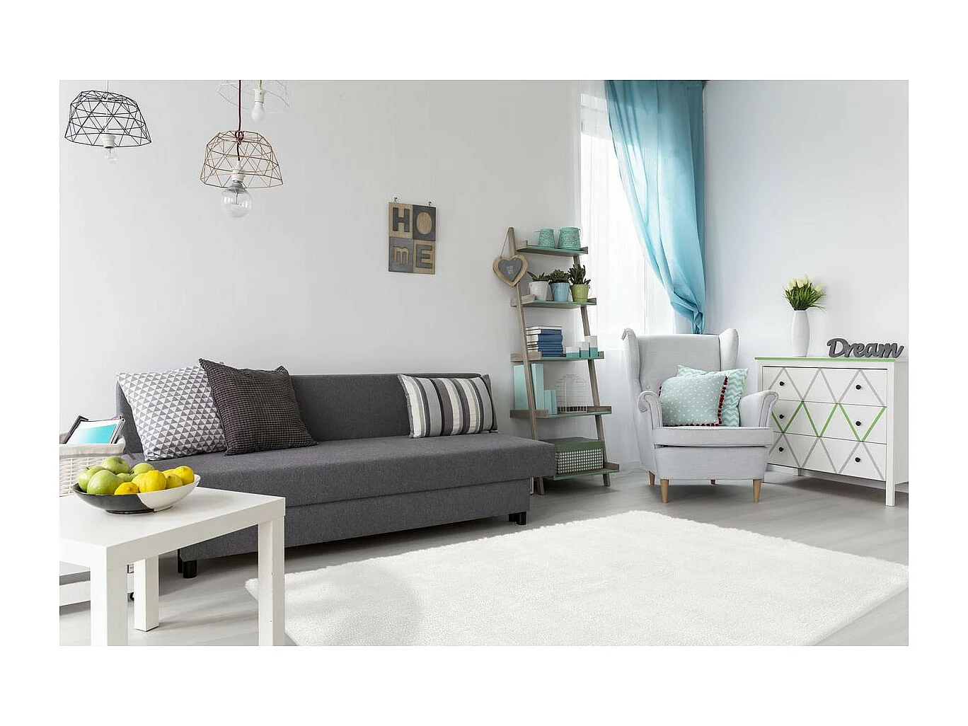 Tapis Shaggy Fait Main "Bali" Ivoire 80 x 150 cm