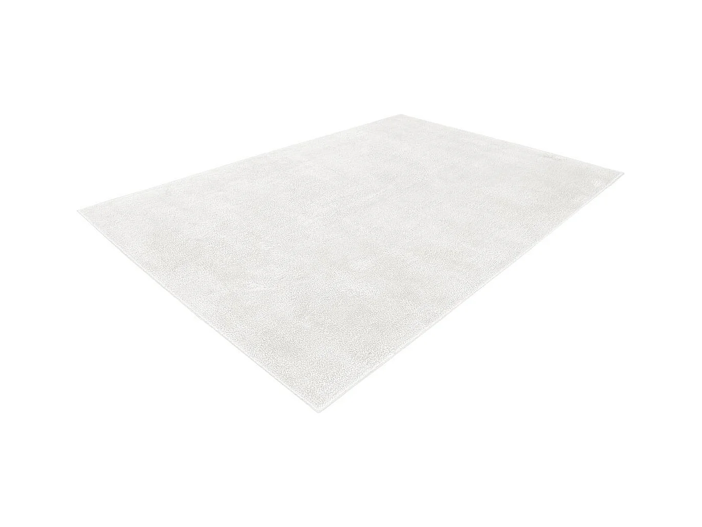 Tapis Shaggy Fait Main "Bali" Ivoire 80 x 150 cm