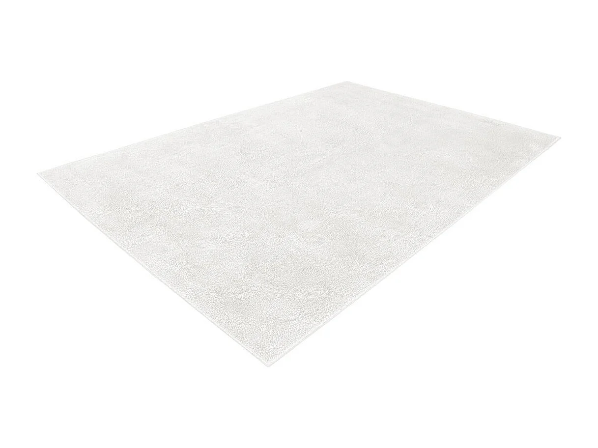 Tapis Shaggy Fait Main "Bali" Ivoire 80 x 150 cm