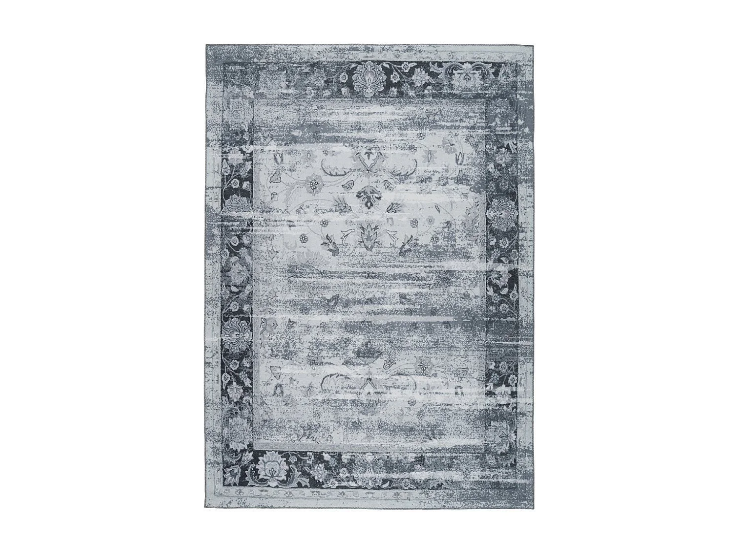Tapis Vintage Motif Oriental "Galaxy II" Bleu 120 x 180 cm