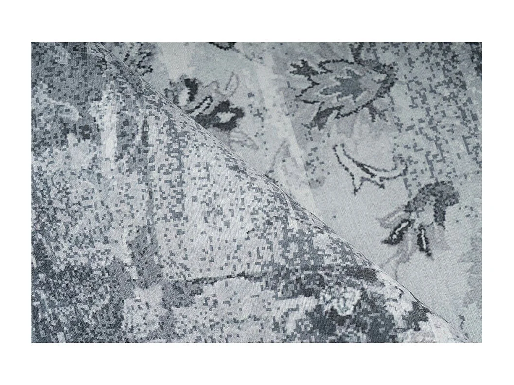 Tapis Vintage Motif Oriental "Galaxy II" Bleu 120 x 180 cm