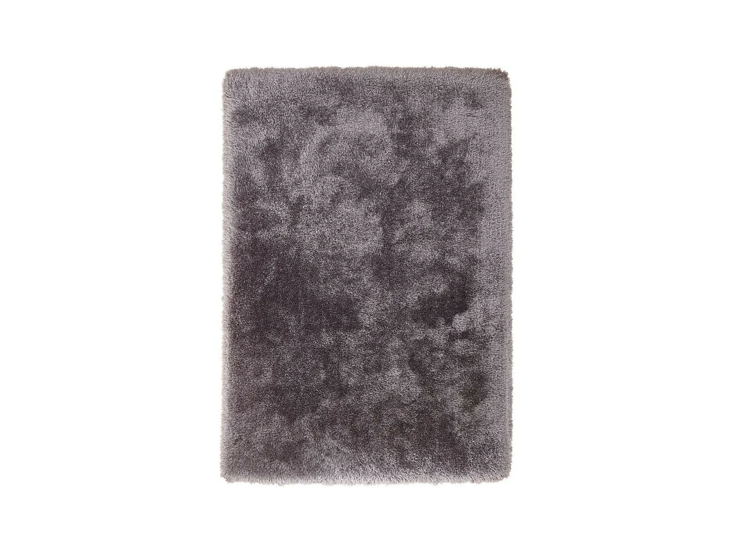 Tapis Shaggy Fait Main "Cosy" Argent 80 x 150 cm