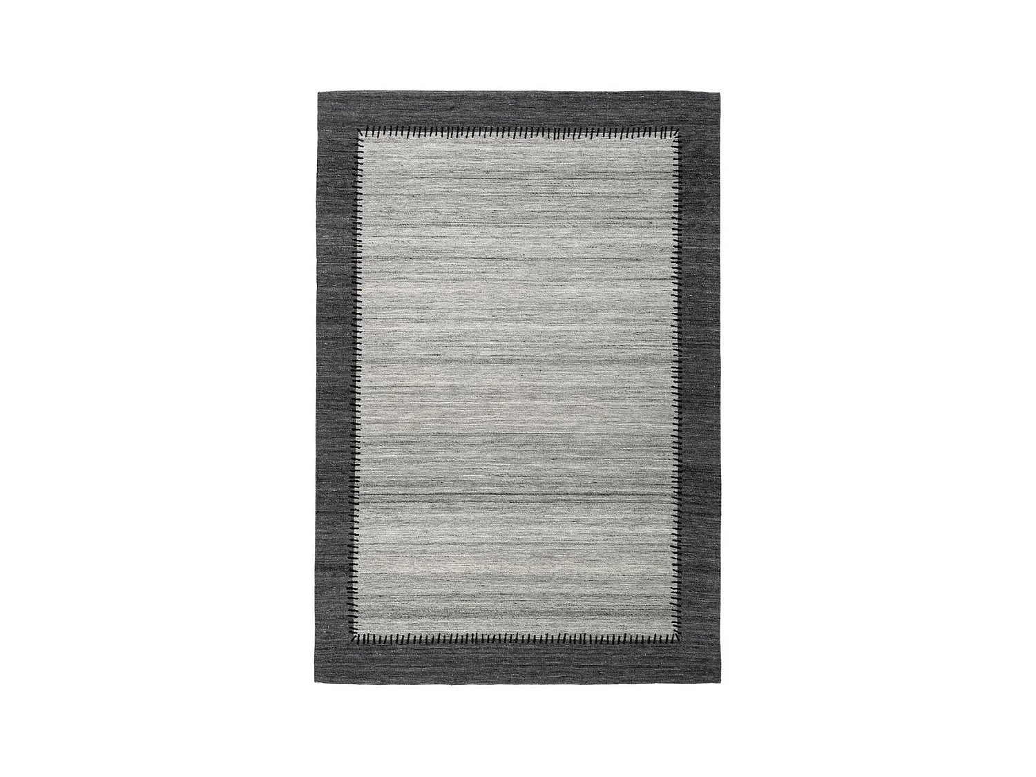 Tapis Imprimé à Poils Courts "Phoenix" Gris 120 x 170 cm