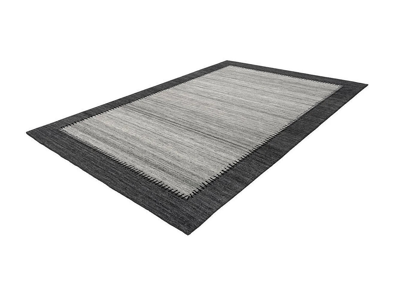 Tapis Imprimé à Poils Courts "Phoenix" Gris 120 x 170 cm