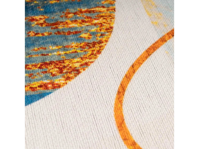 Tapis Tissé à Poils Plats "Picassa IV" Multicolore 200 x 290 cm