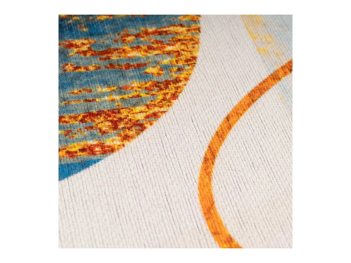 Tapis Tissé à Poils Plats "Picassa IV" Multicolore 200 x 290 cm