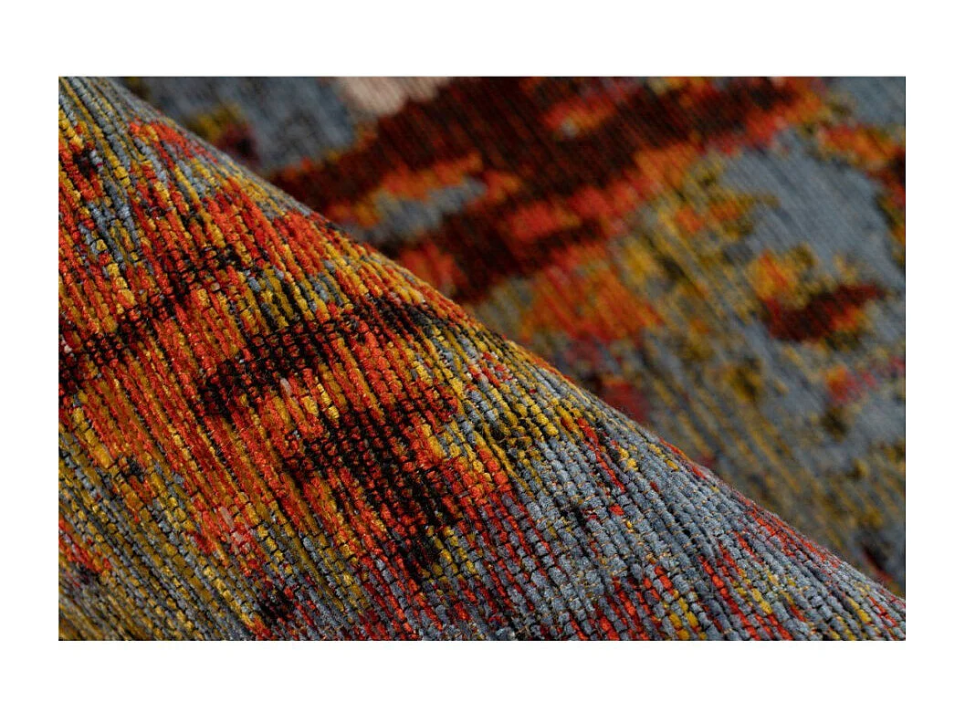 Tapis Tissé Imprimé à Motifs "Primavera III" Multicolore 80 x 150 cm