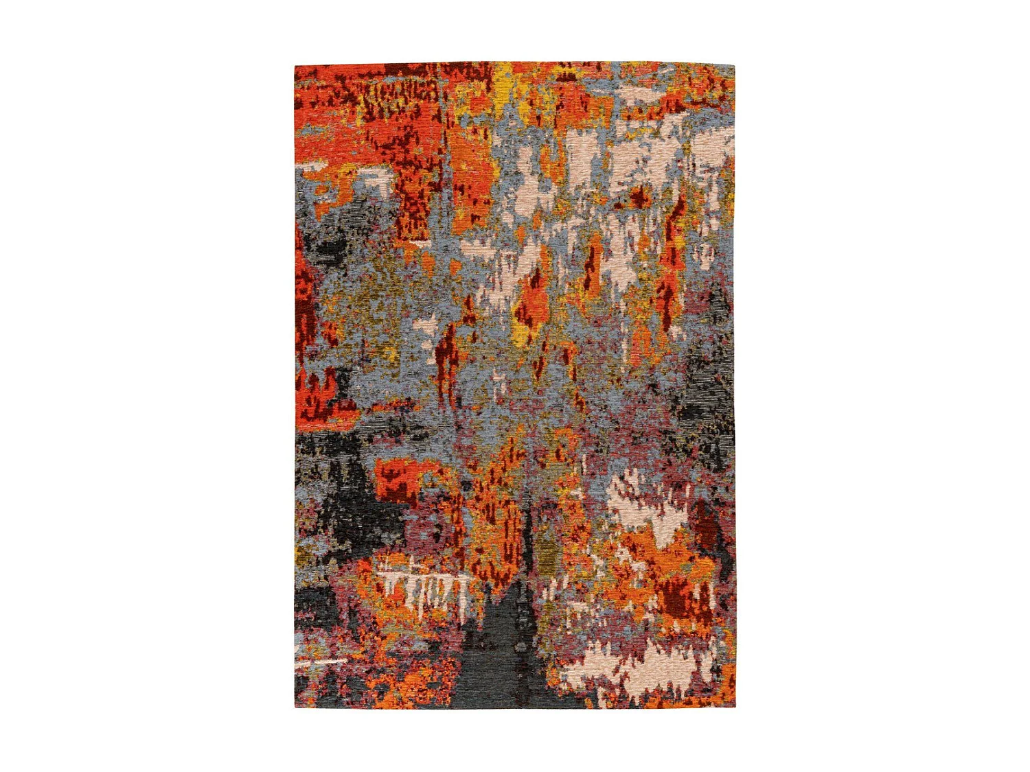 Tapis Tissé Imprimé à Motifs "Primavera III" Multicolore 80 x 150 cm