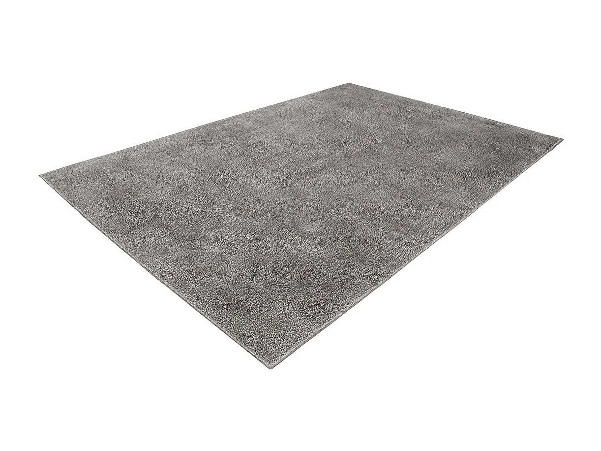 Tapis Shaggy Fait Main "Bali" Gris 160 x 230 cm
