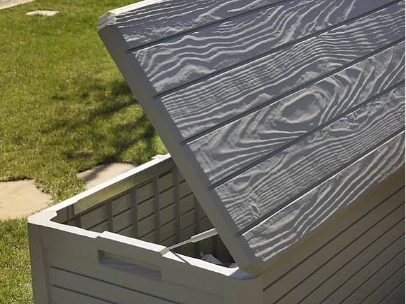 Toomax Florida opbergbox 550 liter - warm grijs