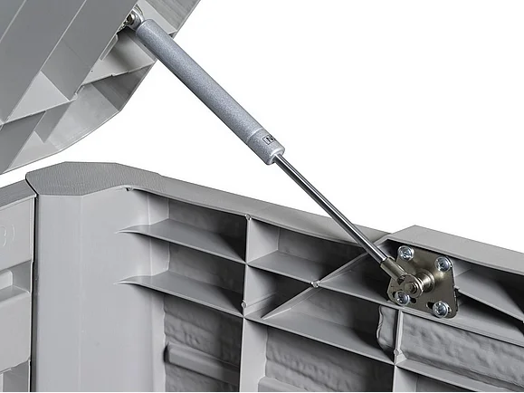 Toomax Florida opbergbox 550 liter - warm grijs