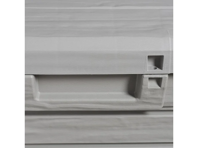 Coffre de Rangement "Florida" 151cm Taupe