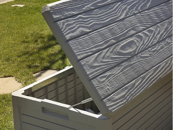 Toomax Florida opbergbox 550 liter - warm grijs