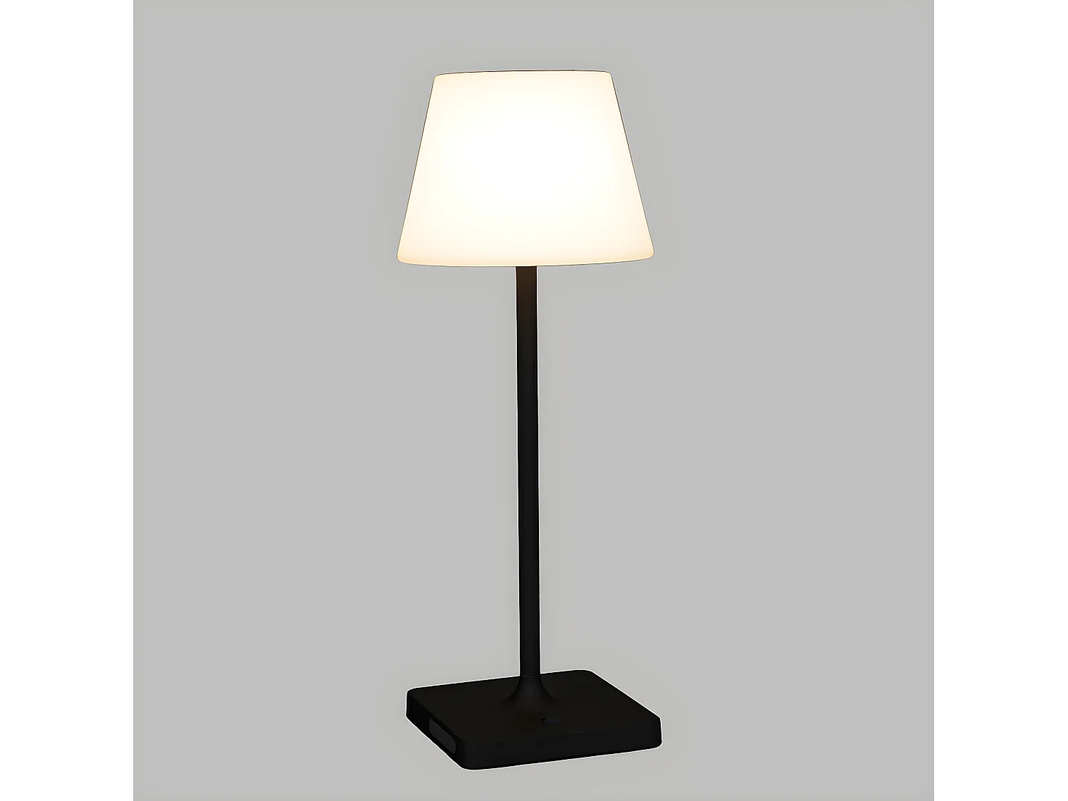 Lampe à Poser d'Extérieur "Rony" 39cm Blanc