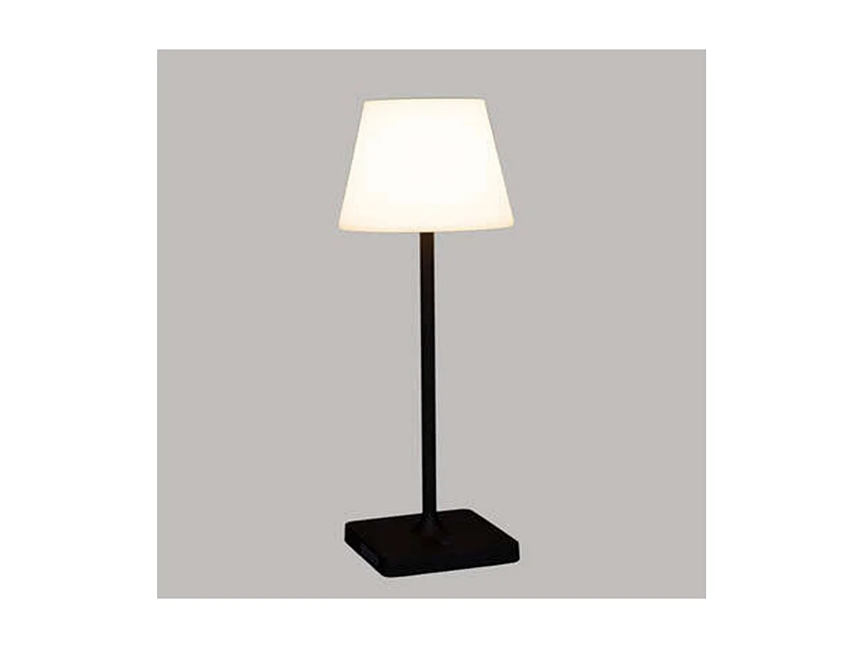 Lampe à Poser d'Extérieur "Rony" 39cm Blanc