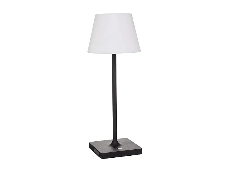 Lampe à Poser d'Extérieur "Rony" 39cm Blanc