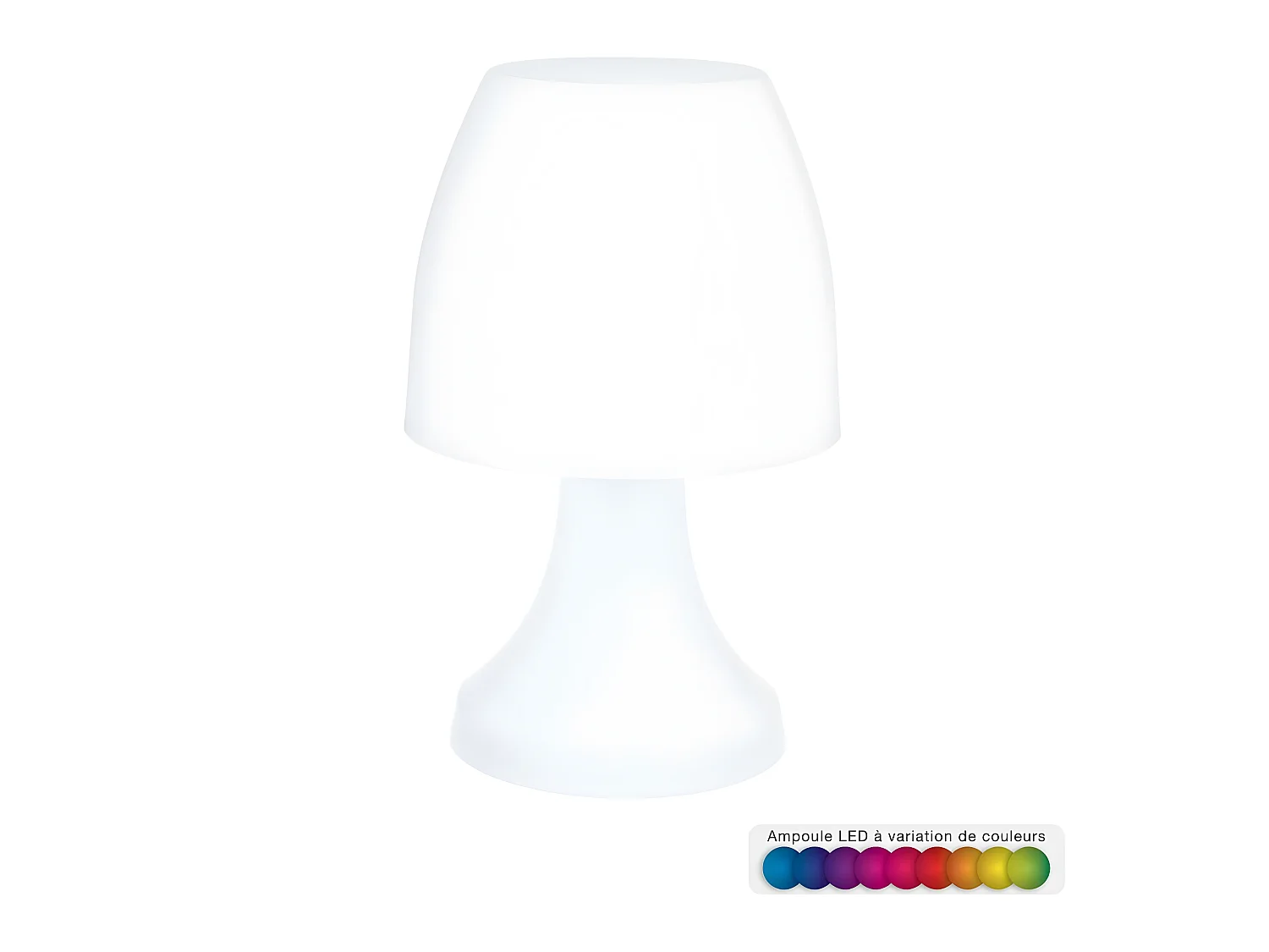 Lampe à Poser LED "Dokk" 27cm Blanc
