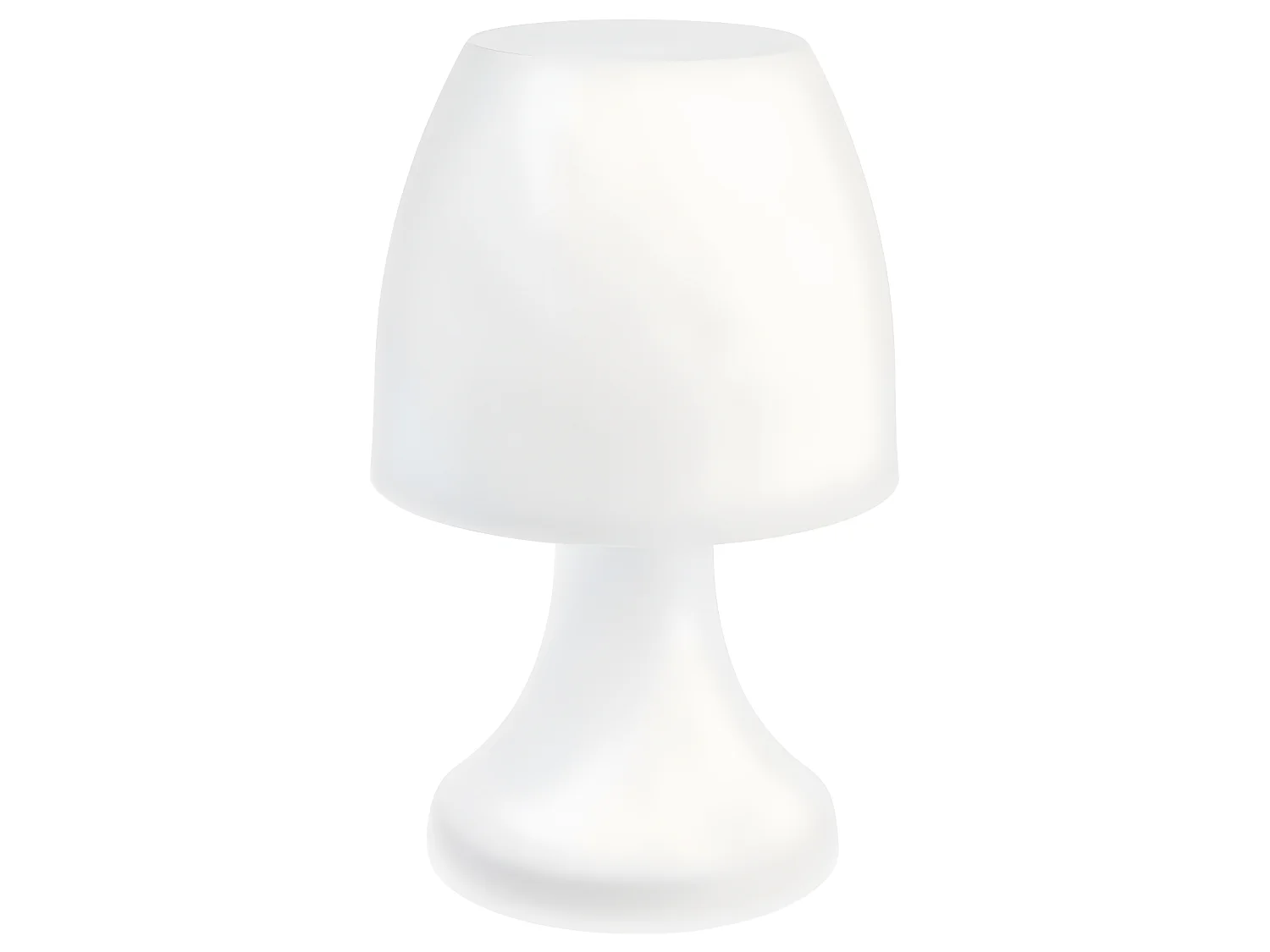 Lampe à Poser LED "Ginal" 19cm Blanc