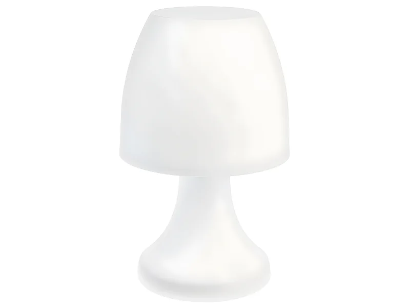 Lampe à Poser LED "Ginal" 19cm Blanc