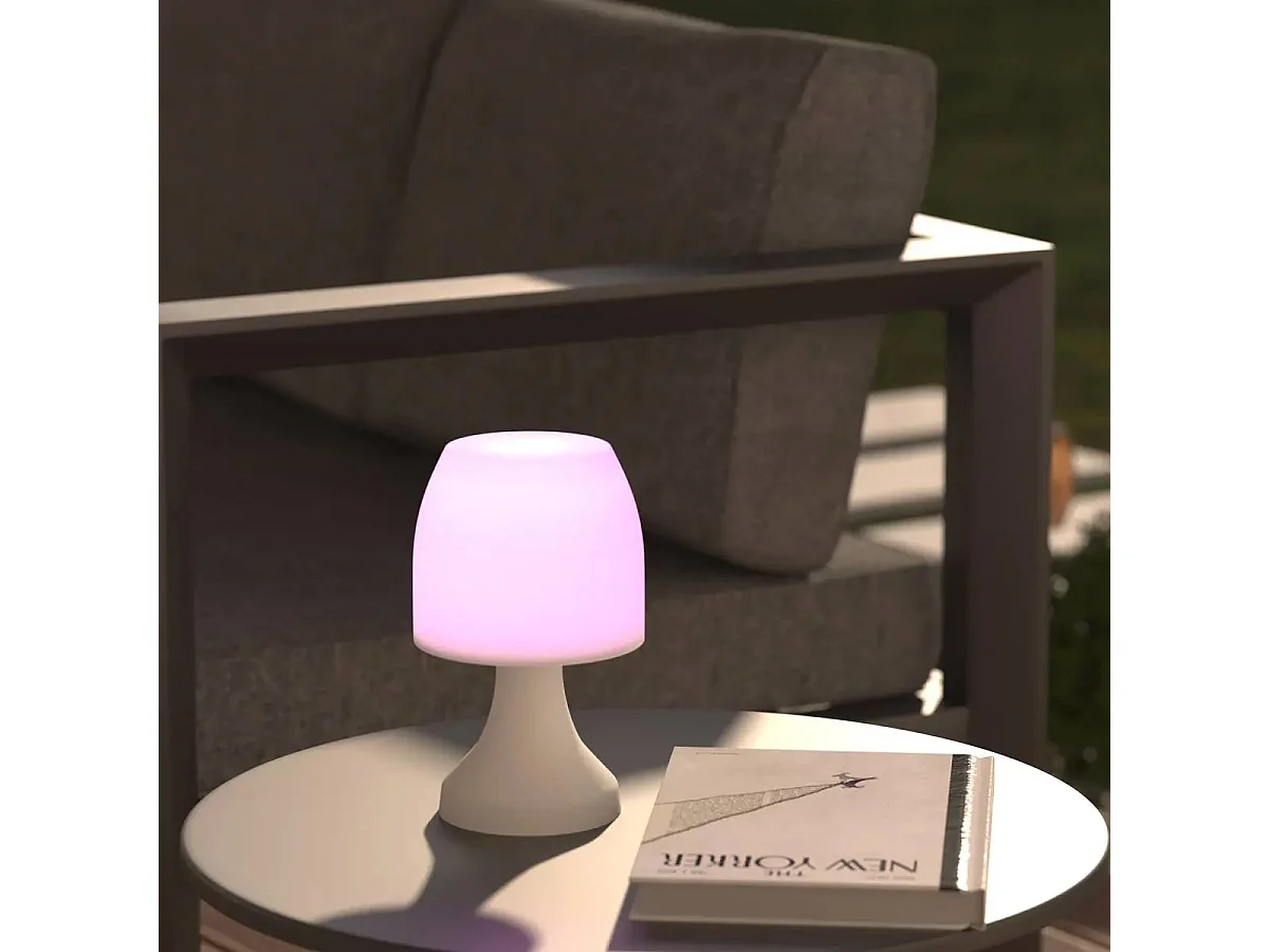 Lampe à Poser LED "Ginal" 19cm Multicolore