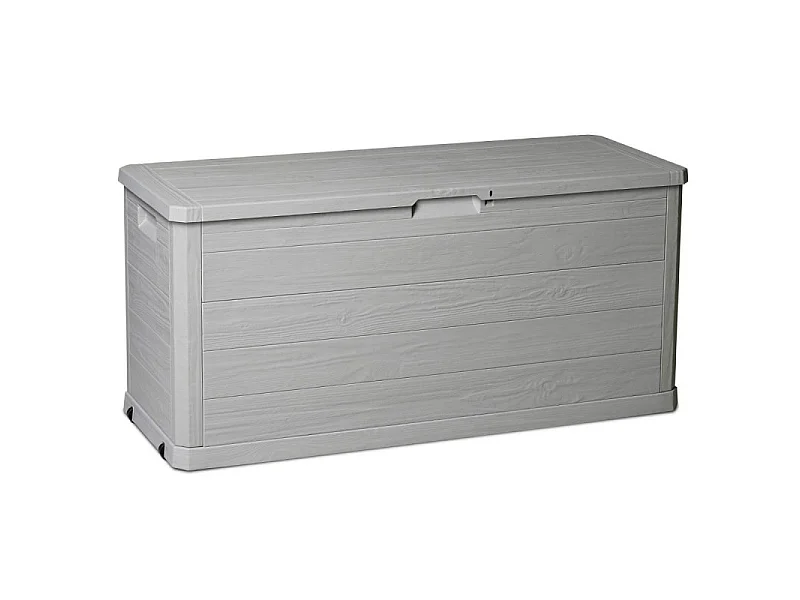 Coffre de Rangement "Woody" 56cm Taupe