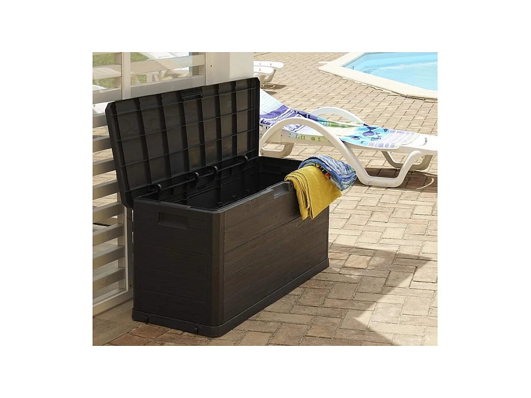 Cassa da giardino WOODY - 280L - Antracite