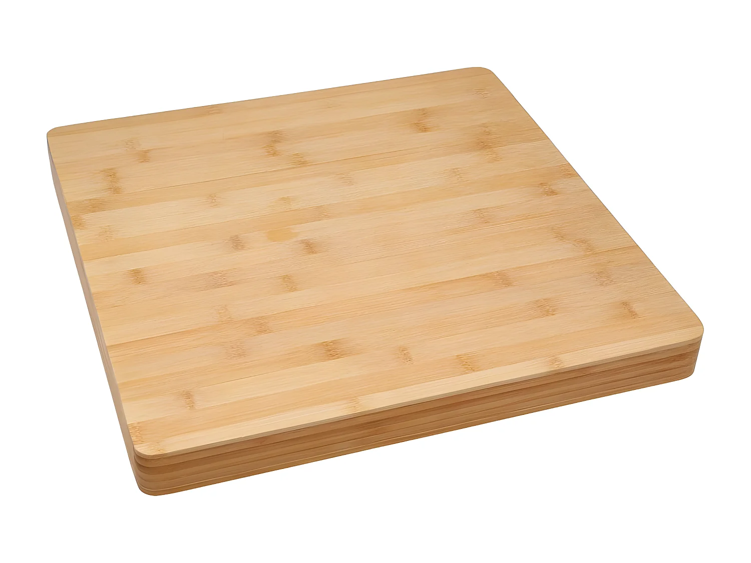 Planche à Découper Carrée Bambou "Classic" 37cm Naturel