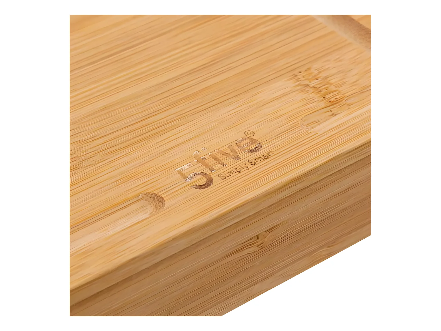 Planche à Découper Carrée Bambou "Classic" 37cm Naturel