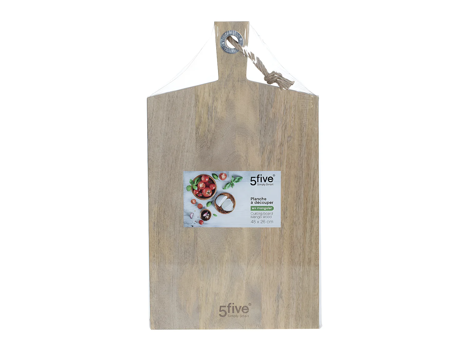 Planche à Découper Bois "Eloa" 48cm Naturel