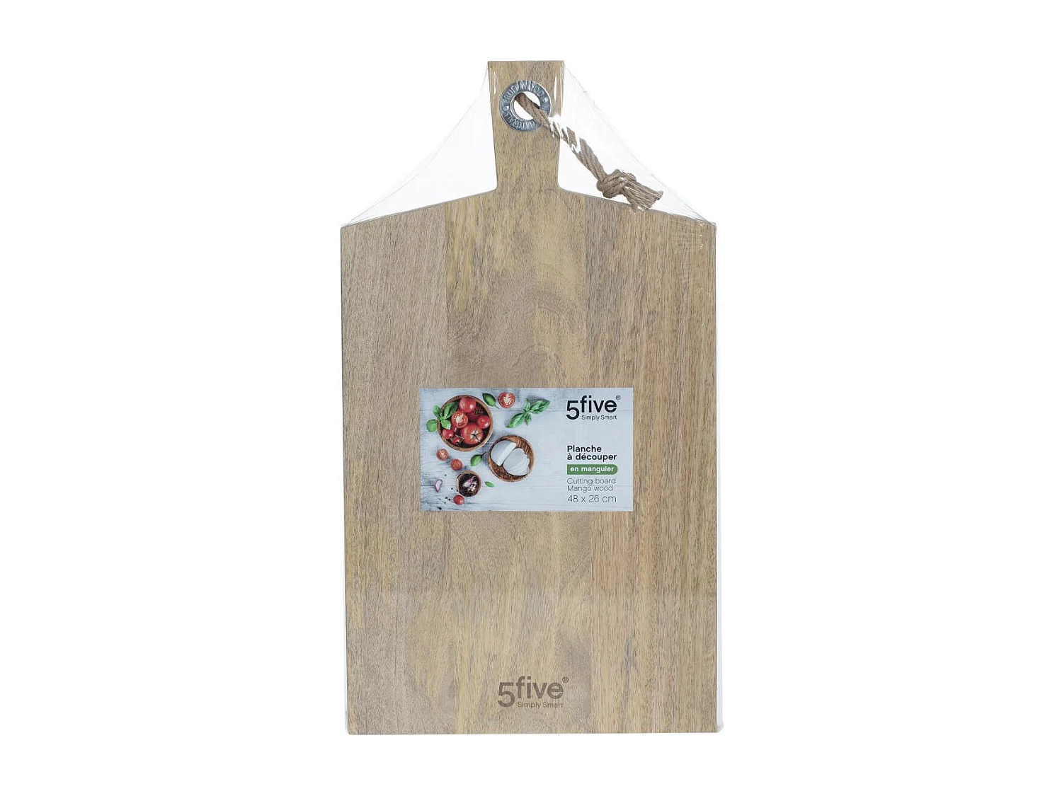 Planche à Découper Bois "Eloa" 48cm Naturel