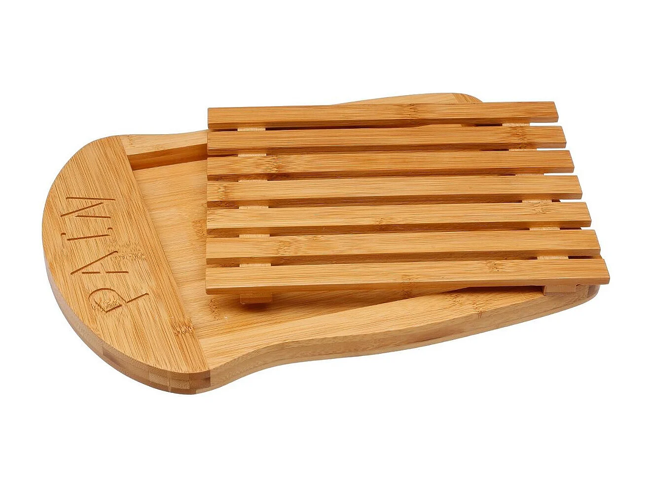 Planche à Pain Bambou "Tranche" 34cm Beige