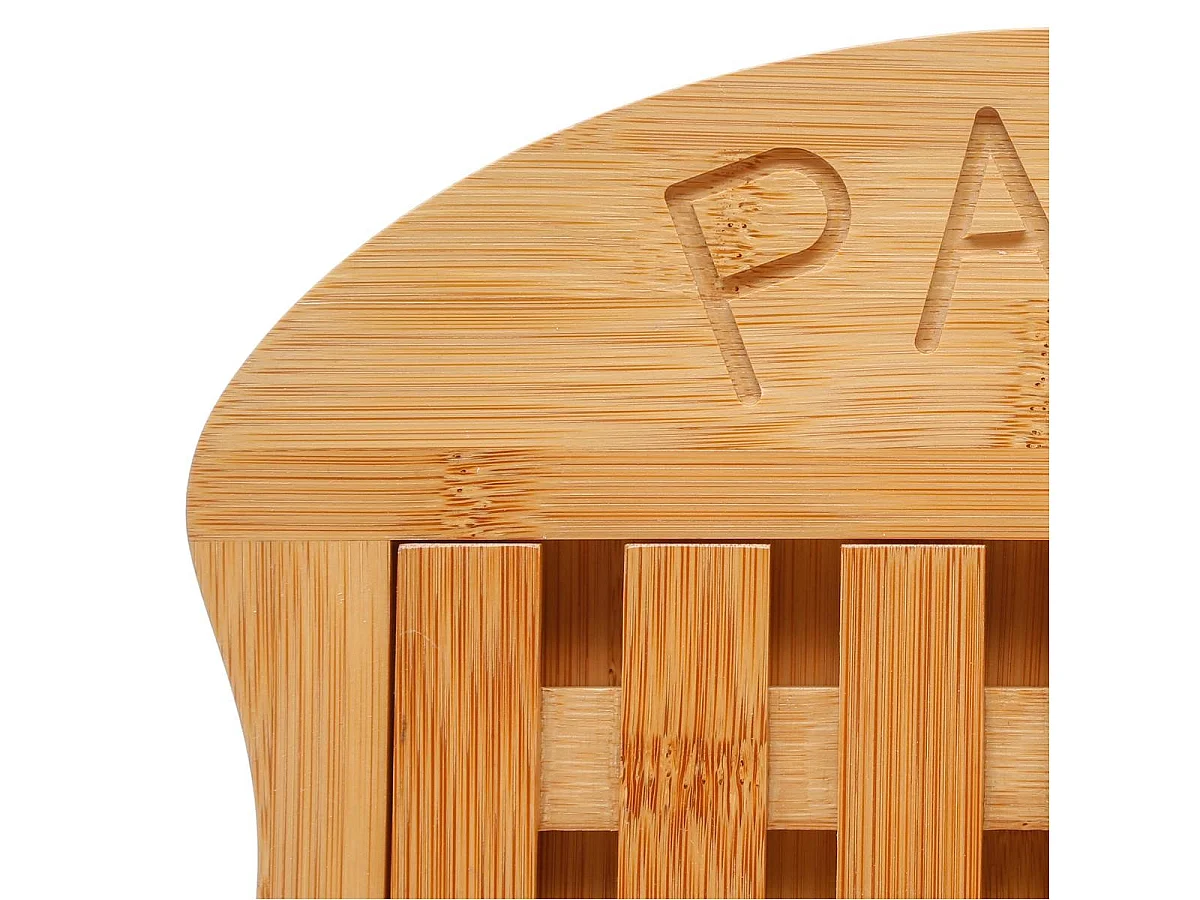 Planche à Pain Bambou "Tranche" 34cm Beige