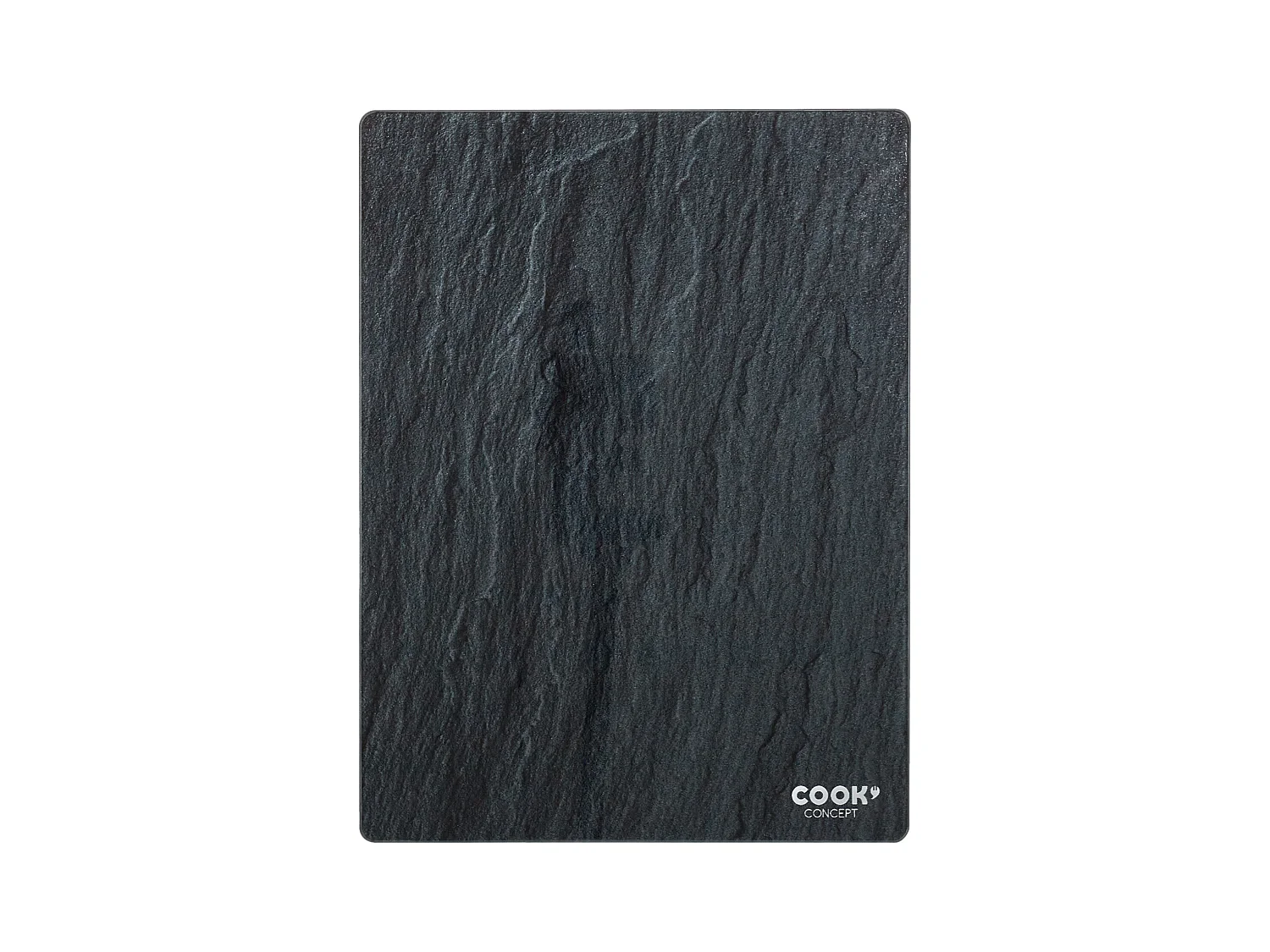 Planche A Decouper En Verre Effet Ardoise Noir