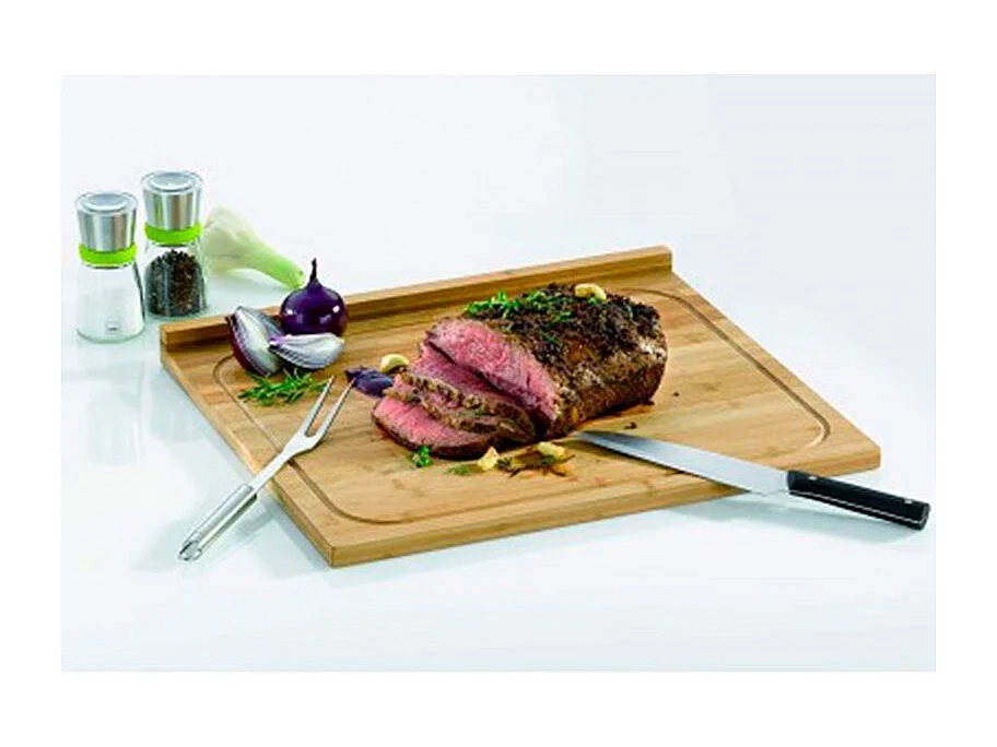 Tabla de cortar con borde bambú 5x45x34,3 cm