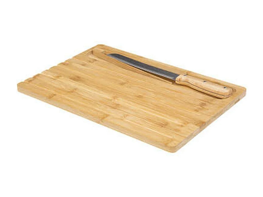 Planche à Découper Pain "Bambou" 40cm Naturel