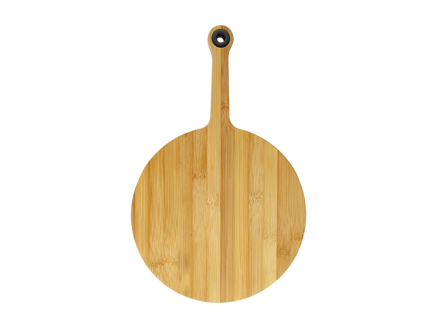 Planche A Decouper Ronde Bambou Marron