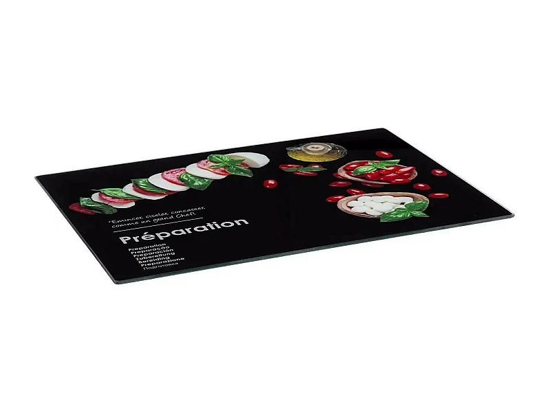 Planche à Découper "Boîtes Relief" 40cm Noir