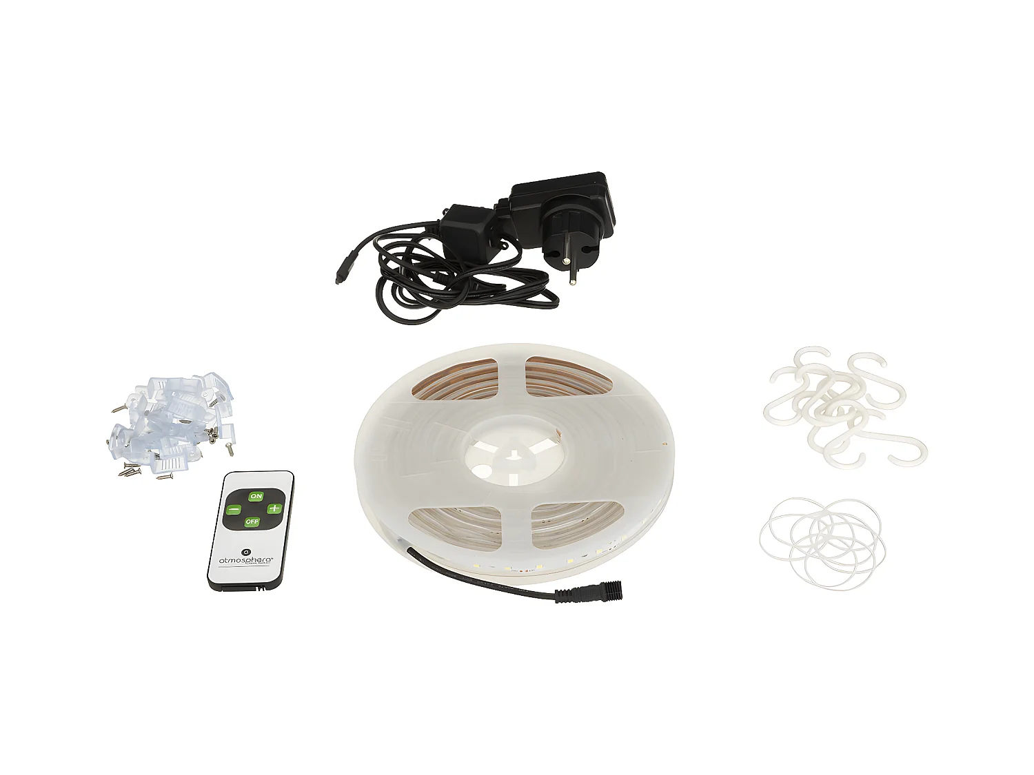 Ruban lumineux d'extérieur LED Blanc froid longueur 5 mètres