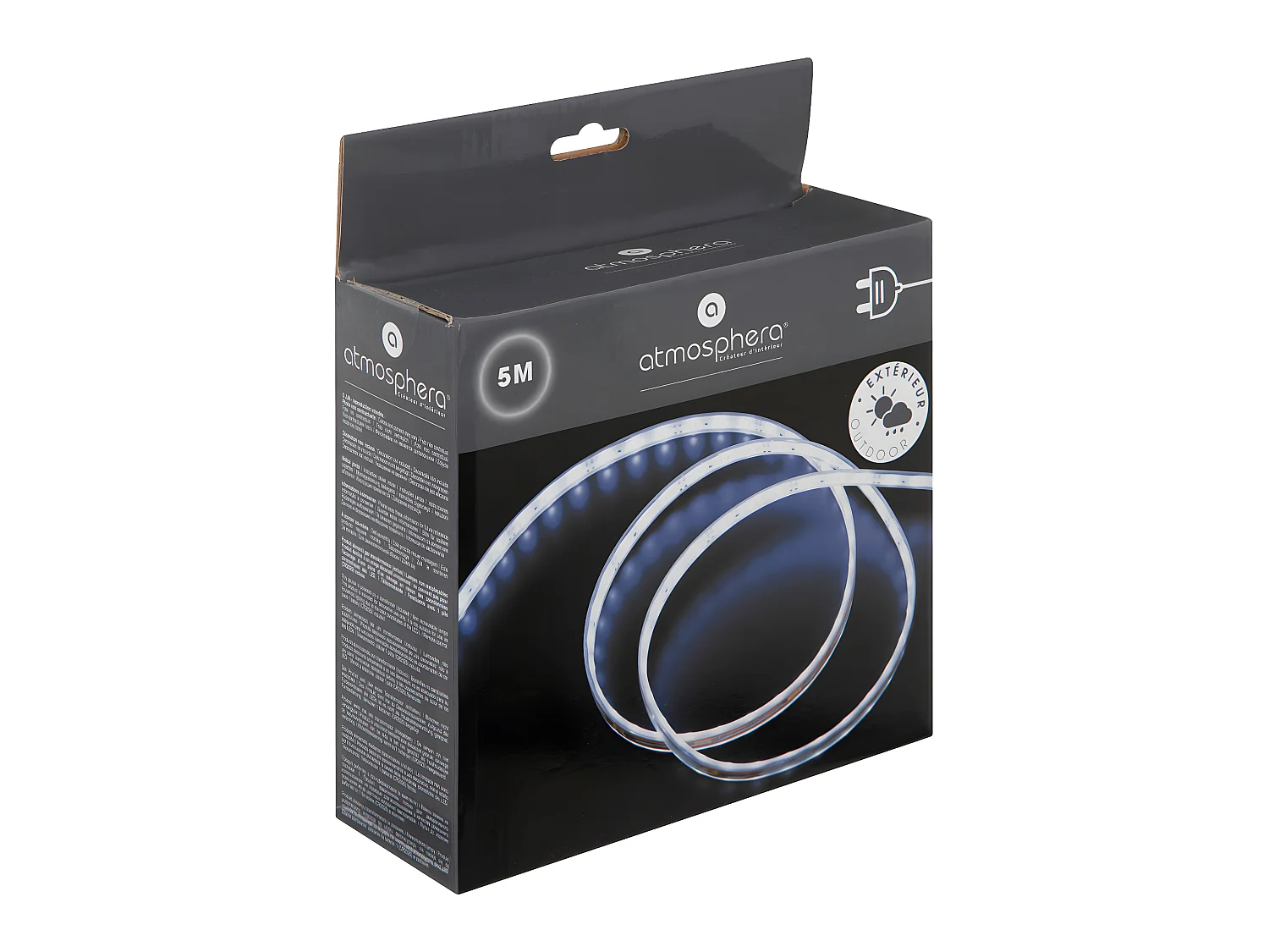 Ruban lumineux d'extérieur LED Blanc froid longueur 5 mètres