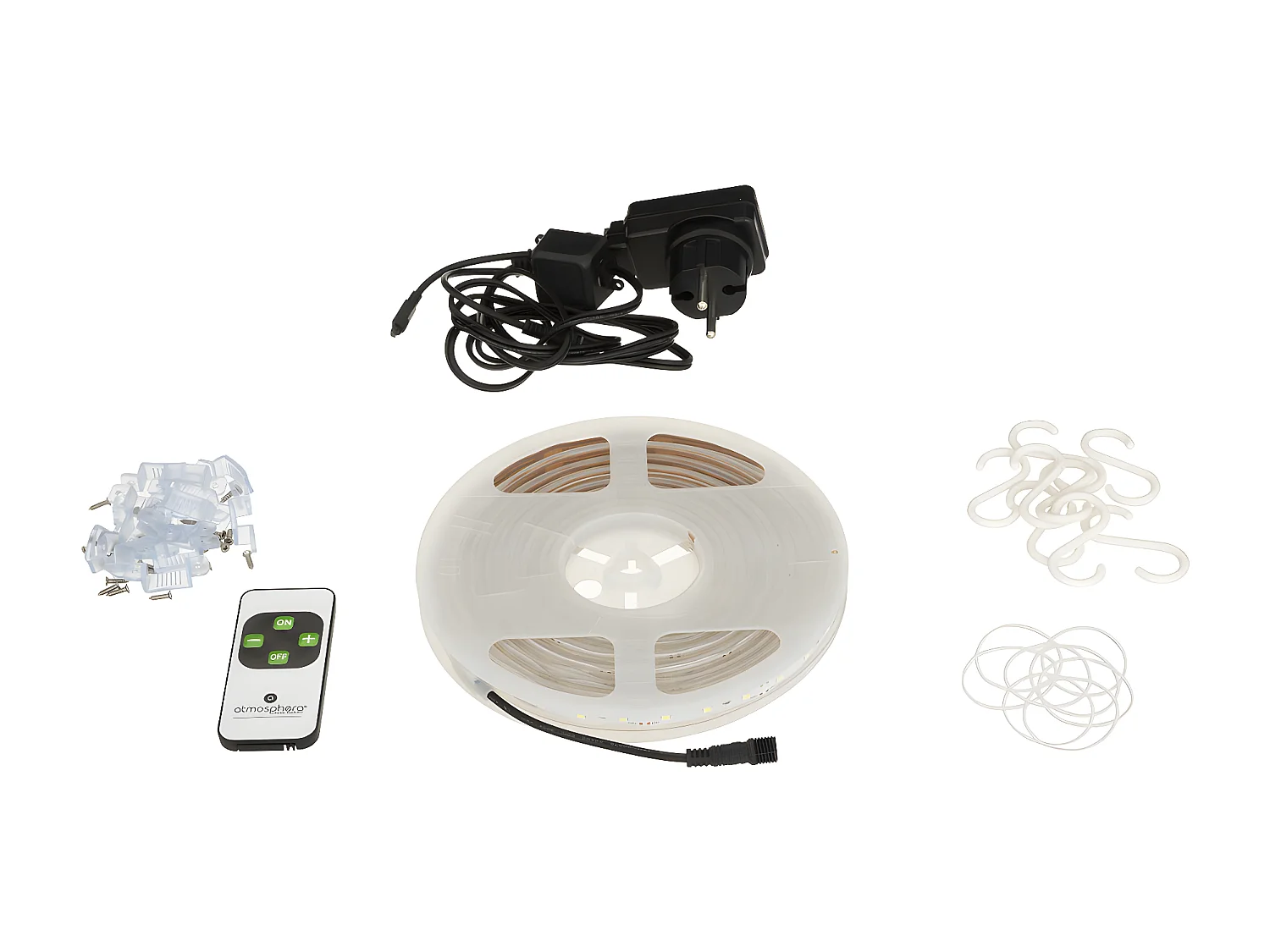 Ruban lumineux d'extérieur LED Blanc froid longueur 5 mètres