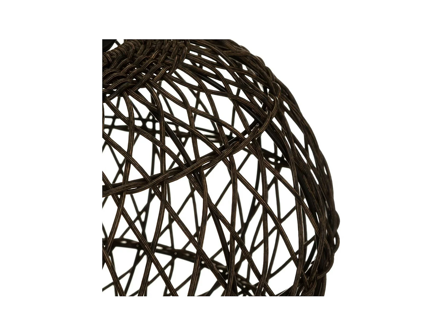 Lampe à Poser Design "Boule Solaire" 31cm Naturel