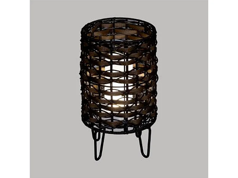 Lampe à Poser Design "Sierra" 30cm Naturel