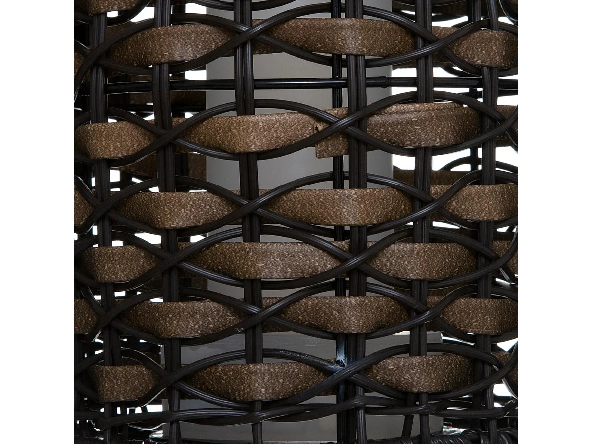 Lampe à Poser Design "Sierra" 30cm Naturel