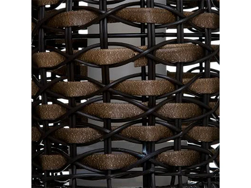 Lampe à Poser Design "Sierra" 30cm Naturel