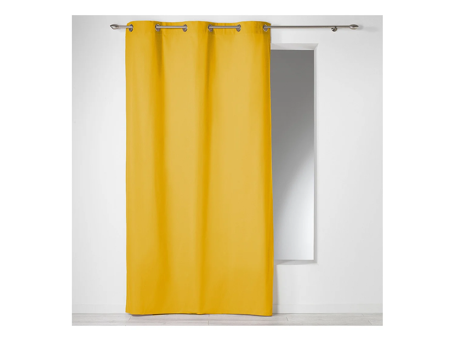 Rideau à Oeillets "Panama" 140x240cm Miel