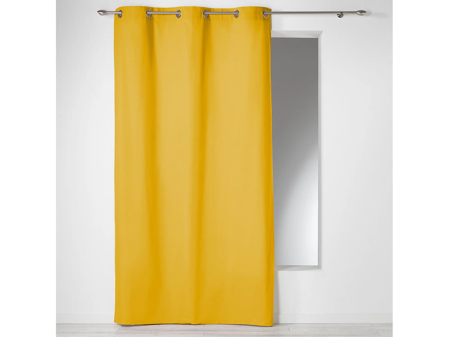 Rideau à Oeillets "Panama" 140x240cm Miel