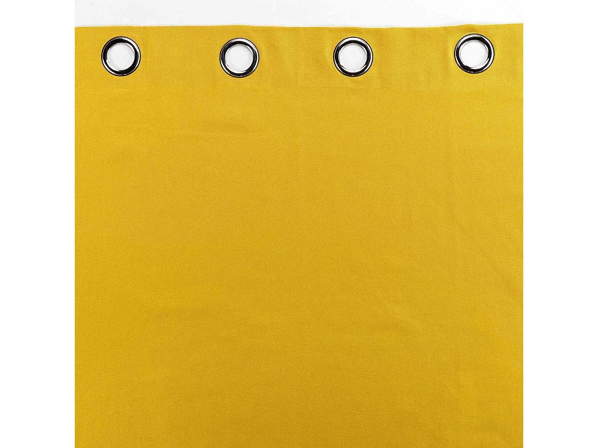 Rideau à Oeillets "Panama" 140x240cm Miel