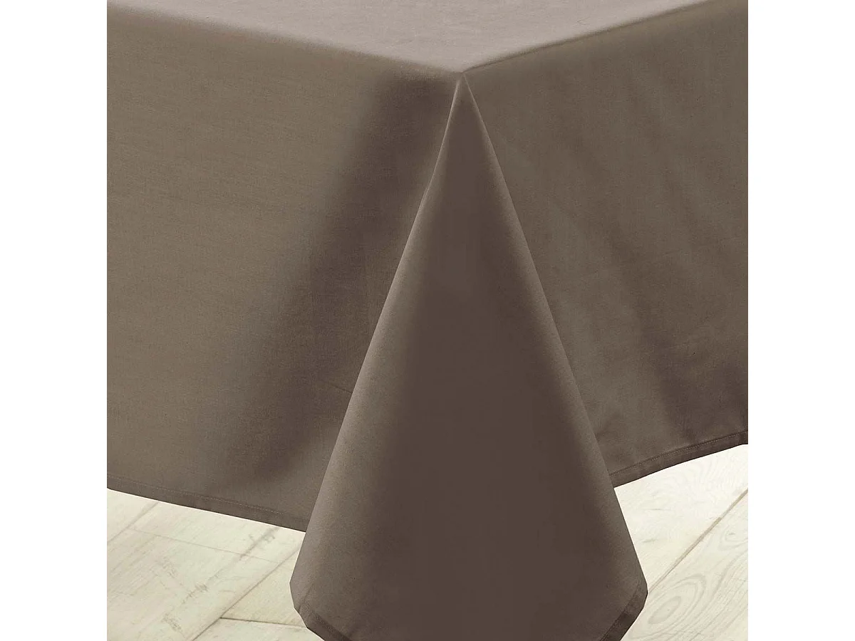 Nappe Antitache "Essentiel" 140x250cm Taupe