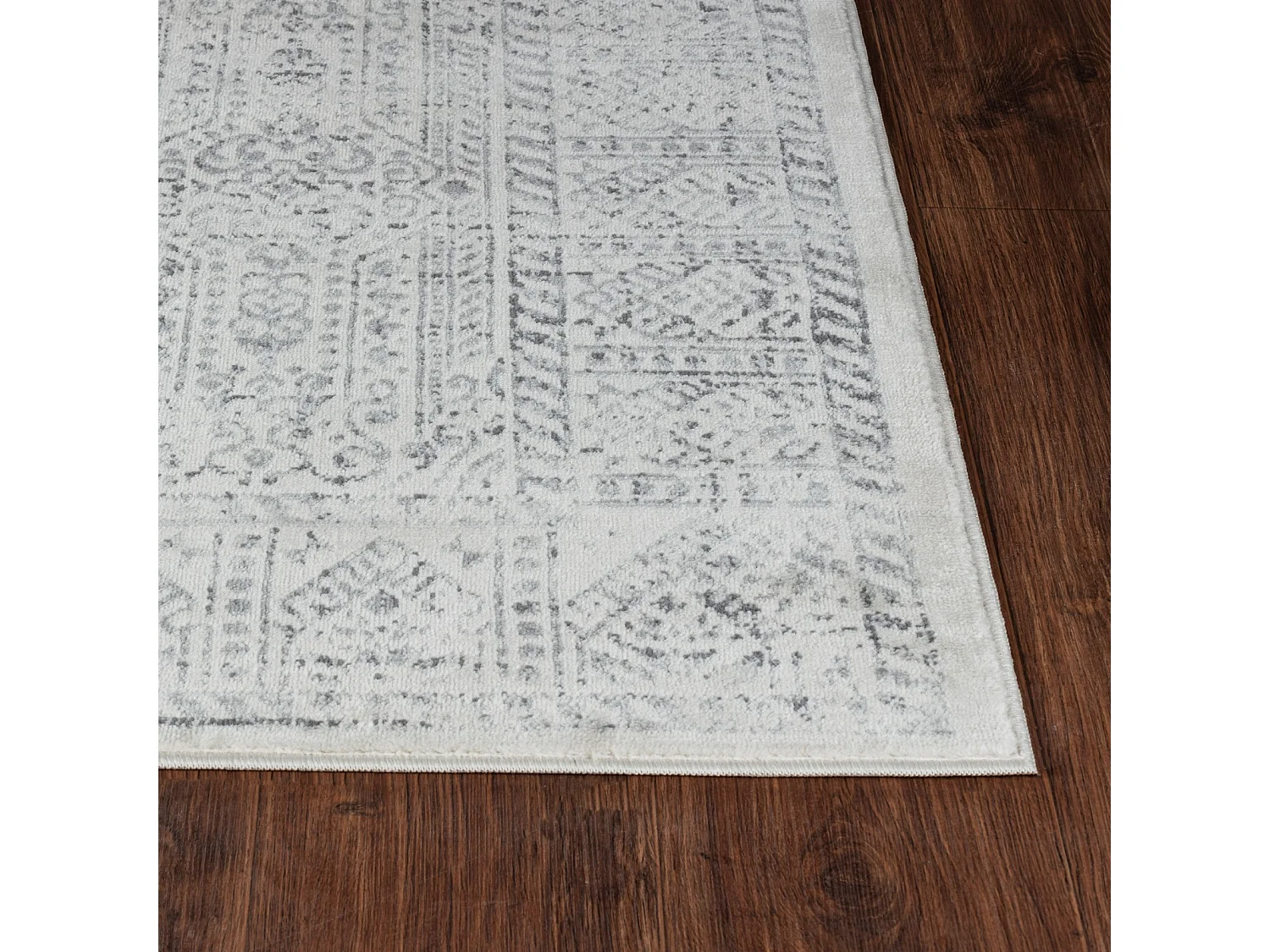 Tapis Vintage Oriental - Gris/Ivoire - 160x215cm - DANIA